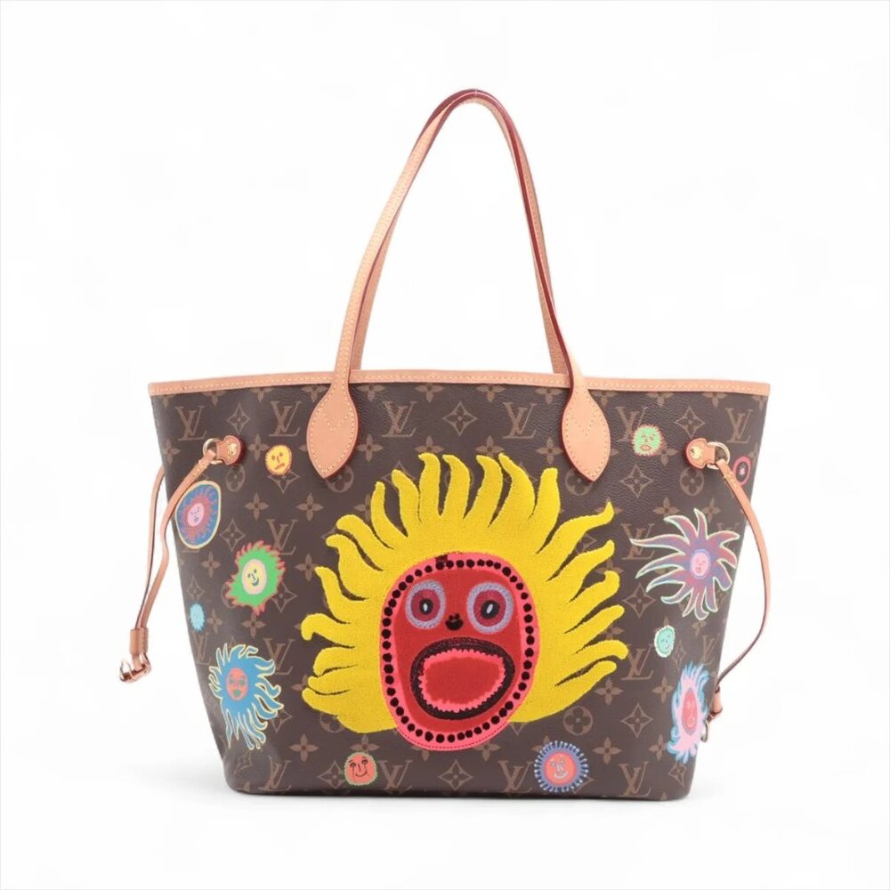 Sold✅Louis Vuitton x Yayoi Kusama LV×YK Neverfull MM M46447 Multicolor - Picture 1 of 16